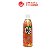 Thùng 24 chai trà xanh C2 (Trà chanh/ đào/ vải/ táo)