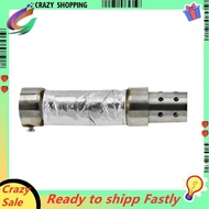 Motorcycle Sports Car Muffler Tail Section Exhaust Muffler Extended Upgraded Muffler Exhaust System 