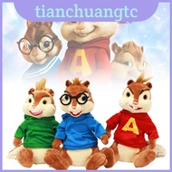 And Alvin Cuddly The Chipmunks Plush Soft Stuffed Animal Doll Toy Gift