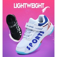 Professional Badminton Shoes Tennis Shoes for Kids Indoor Sports Shoes Boys Girls Table Tennis Sneakers WO4B