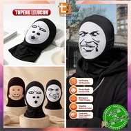 OFM-C649 Cute Ugly Face Mask Unique Creative Abstract Face Expression Mask / Prank Cosplay Mask Joke