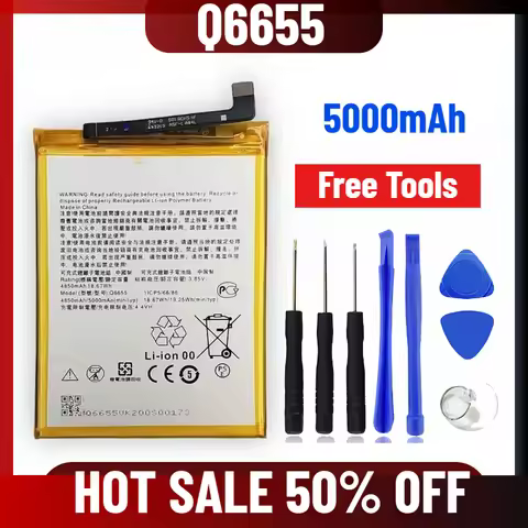 5000mAh Q6655 for HTC Desire 20 Pro Mobile Phone Battery