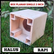 Box Speaker 2 inch Planar Single Berkualitas