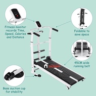 Treadmill Exercise Jogging Foldable Running Gym Lari Machine Fitness Monitor [Malaysia Seller Ready Stock]