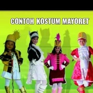 Terlaris Kostum Mayoret Smp