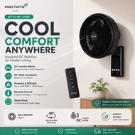 DEKA FIERO JETTO WF-A10RC 9 Inch DC Wall Fan Remote Control 5 Speed Energy Saving Quiet Wall Fan