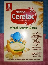 CERELAC

Wheat Banana and Milk 250g