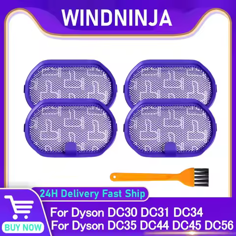 HEPA Filter For Dyson DC30 DC31 DC34 DC35 DC44 DC45 DC56 Washable Pre-Filter Vacuum Cleaner Spare Pa