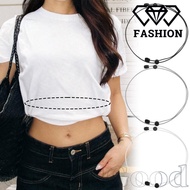 [24H Ship Out] 1-3pcs Reusable Invisible Waist Cinch Strap - Adjustable Elastic Cord - Hidden Under 