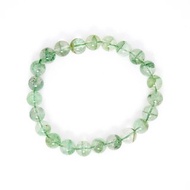 寶麗金珠寶-天然翡翠綠幽靈水晶手珠