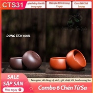 SA 2 Models of Zisha Cup - Chu Ne & Tu Ne - Capacity 40ml - CTS31