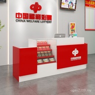 Lottery Cabinet Bar Open Cash Register Scratch Welfare Lottery Ticket Glass Cabinet Display Counter 