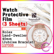Screen Protector for Rolex Land-Dweller (3 sheets) / 127335 Jubilee / Scratch & Contamination Preven