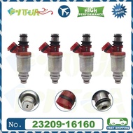 4pcs Fuel injector 23209-16160  For Corolla Celica 4Cyl 1.8L 7AFE AT200 AE102 2325016160 Car Engine 