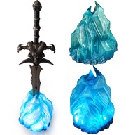 ACBAGI Medieval Frostmourne Sword Stand, Resin Exclusive The Frozen Base, Blue, Standard, blue