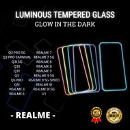 LUMINOUS TEMPERED GLASS REALME Q3 PRO 5G-Q3 PRO CARNIVAL-Q3I 5G-Q3S-Q3T-Q5-Q5 PRO-Q5I-REALME 3-REALM