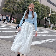 💖TheBlancPale : MEKKO SKIRT กระโปรงบอลลูนยาว ทรงที่กำลังฮิตที่สุดในตอนนี้ให้แล้วน่ารักมากมาก แอดแนะน