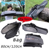 Sougayilang Waterproof Rod Bag with Side Pocket Big Space Bag Pancing 80CM 100CM 120CM Rod Portable 