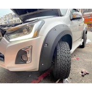 Isuzu Dmax 2013-2019 Dmax Fender Arch PP Side Fender Arch D-Max Fender dmax fender arch 4x4 Car Acce
