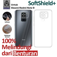 Case SoftShield Xiaomi Redmi Note 9 Premium Silikon - Clear
