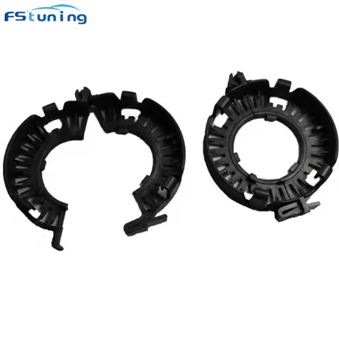 FSTUNING 2pcs D1s D2s D3s D4s Xenon Adapter Holder Black Hid Bulb D1S D2S Adapter Holder Base HID Xe