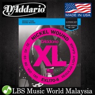D'ADDARIO EXL170-6 6 STRING BASS D ADDARIO DADDARIO GUITAR STRINGS