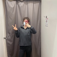 2024แท้ UNIQLO ห้องลองเสื้อฤดูร้อนของผู้หญิงเสื้อแจ็คเก็ตกันแดดมีฮู้ดป้องกันรังสียูวีแบบพกพามีซิป456