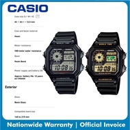 Casio Men's Digital AE-1200WH Black Resin Band Sport Watch AE-1200WH-1AVDF AE-1200WH-1BVDF