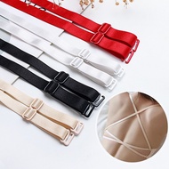 2 Pairs Bra Straps 1cm/1.2cm/1.5cm/1.8cm Underwear Non-slip Bra Straps High Elastic Bra Elastic Plai