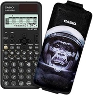 Casio FX-991DE CW ClassWiz Technical Scientific Calculator with Art Case "Space Monkey", German Menu