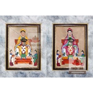 [MULTIPLE MODELS] Wall painting of Ba Co To (Mrs. To Co) 36x48cm in glossy fabric with genuine compo