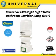 [SG SHOP SELLER] PowerPac LED Night Light Toilet Bathroom Corridor Lamp (MC7)