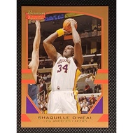 Bowman Signatures Shaquille O’Neal Gold /99 nba card