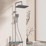 Household All-Copper Pressurized Shower Rain Shower Bathroom Light Dark Set Shower Bathroom Shower S