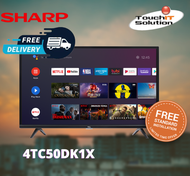 [INSTALLATION] Sh arp AQUOS 50 Inch 50DK1X 4K UHD Android TV 4TC50DK1X DK1X (1-14 days Delivery)