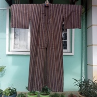 Kimono Yukata Linen Vintage