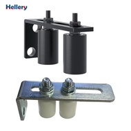[Hellery] Slide Gate Rollers Nylon Gate Rollers L Shaped Bracket Accessories Installation Easy for F
