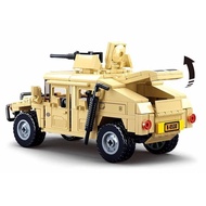 Compatible Lego Lepin World War 2 WW2 army military soldier city police SWAT assault armor vehicle tank model building blocks bricks kids toys M40S