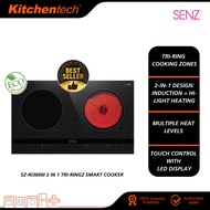 SENZ 2 in 1 Tri-Ringz Smart Cooker SZ-RI3600i Touch Control Panel With LED SZRI3600I Dapur