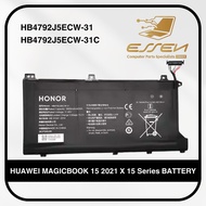 HONOR HB4792J5ECW-31 HB4792J5ECW-31C FOR MAGICBOOK 15 2021 X 15 BATTERY