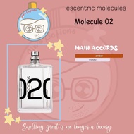 escentric molecule molecule 02 ambroxan unisex perfume decant