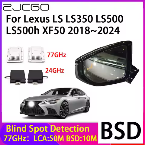 ZJCGO Car Blind Spot Detection BSD Mirror Rear Radar Detection System for Lexus LS LS350 LS500 LS500