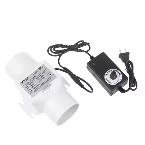 50mm 12v Extractor Fan Low Noise Inline Duct Hydroponic Air Blower Exhaust Fan