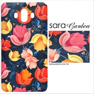 【Sara Garden】客製化 手機殼 蘋果 iPhone7 iphone8 i7 i8 4.7吋 保護殼 鬱金香碎花