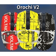Suitable for Orochi V2 Mouse Shell Sweat-Proof Sticker, Orochi V2 Office Mouse Color-Changing Anti-S