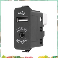 Car USB AUX In Plug Auxiliary Input Socket Adapter for  E81 E87 E90 F10 F12 E70 X4 X5 X6
