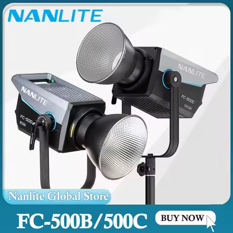Nanlite FC-500C FC-500B 500w LED COB Photography Fill Lighting CRI96+ TLCI98+ for Video Studio Filmm
