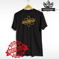 BAZINGA THE BING BANG THEORY SERIES NETFLIX DISTRO T-SHIRT
