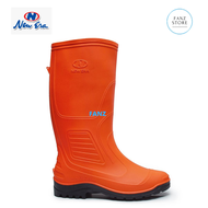 BISA COD - Sepatu Boot New Era Orange Size 38 - 43 - Sepatu Proyek New Era - Sepatu Boot Panjang New
