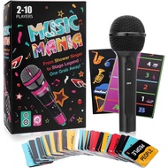 Mity rain Music Party Games - Fast-Paced Music Trivia Card Games for 2-10 Players | Fun Family Games